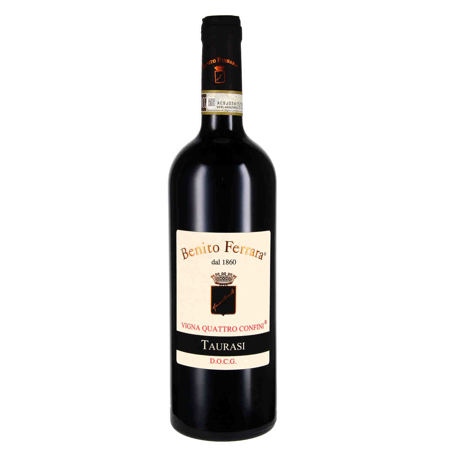 Taurasi DOCG Vigna Quattro Confini 2019