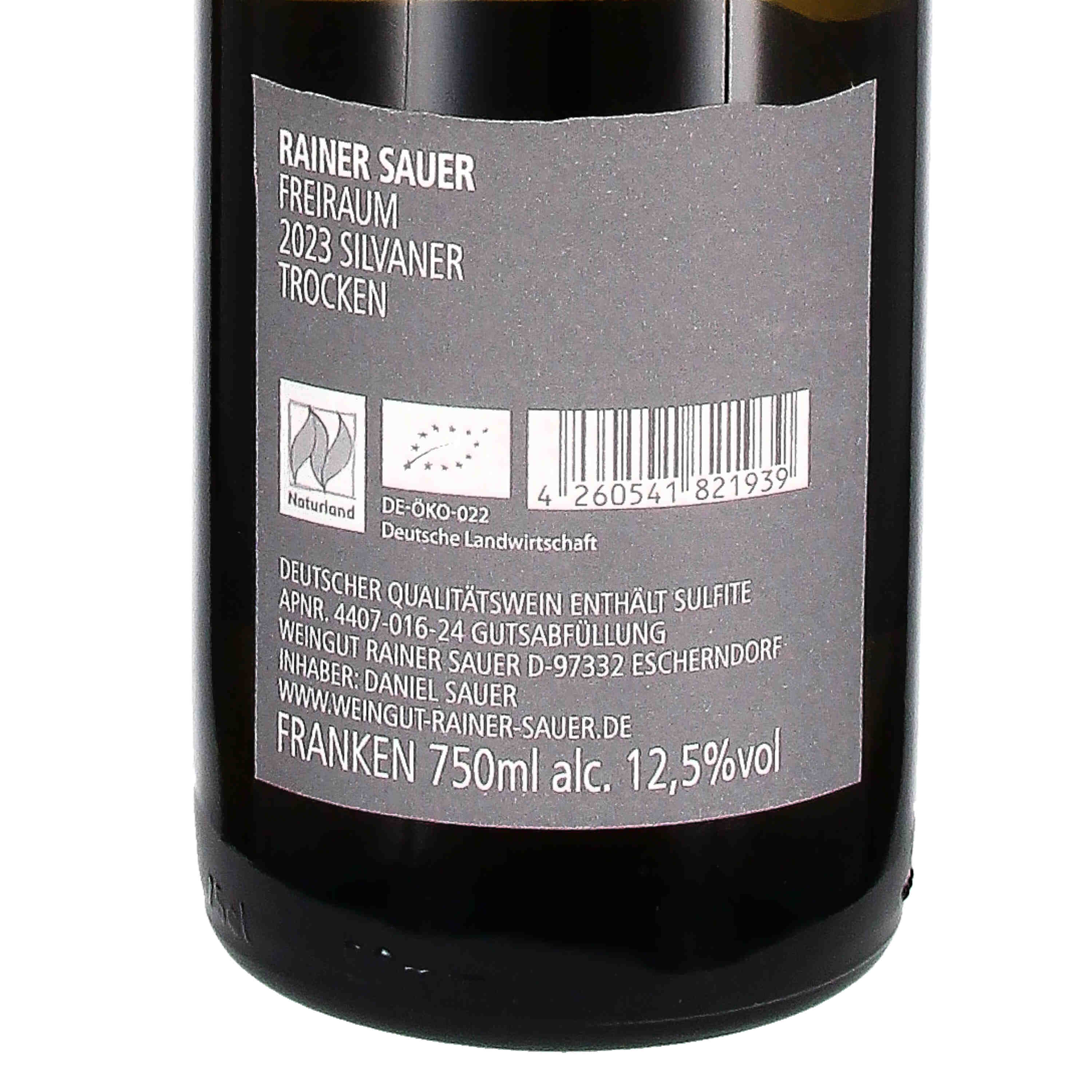 Silvaner Freiraum 2023 (bio)