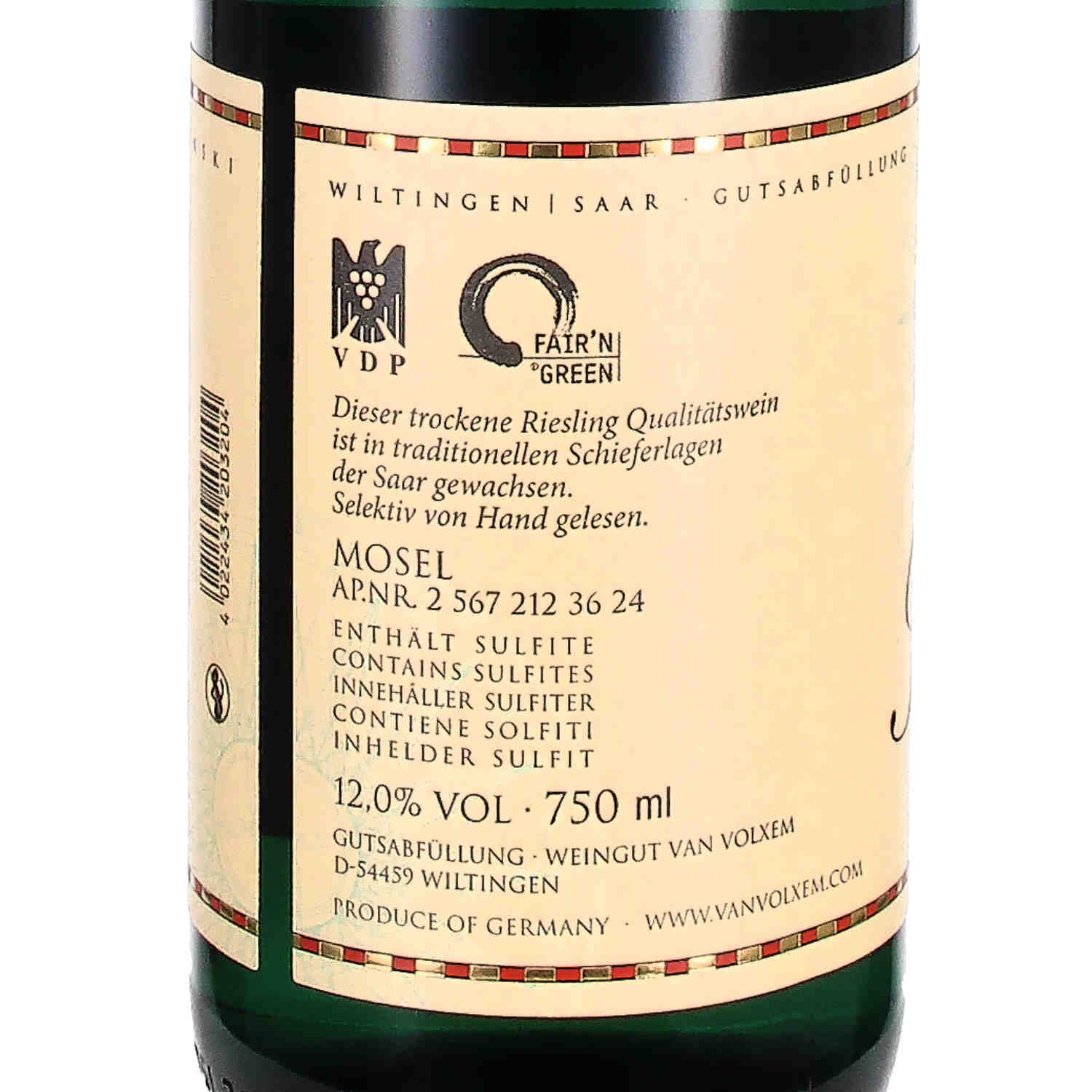 Saar Riesling VDP.Gutswein 2023