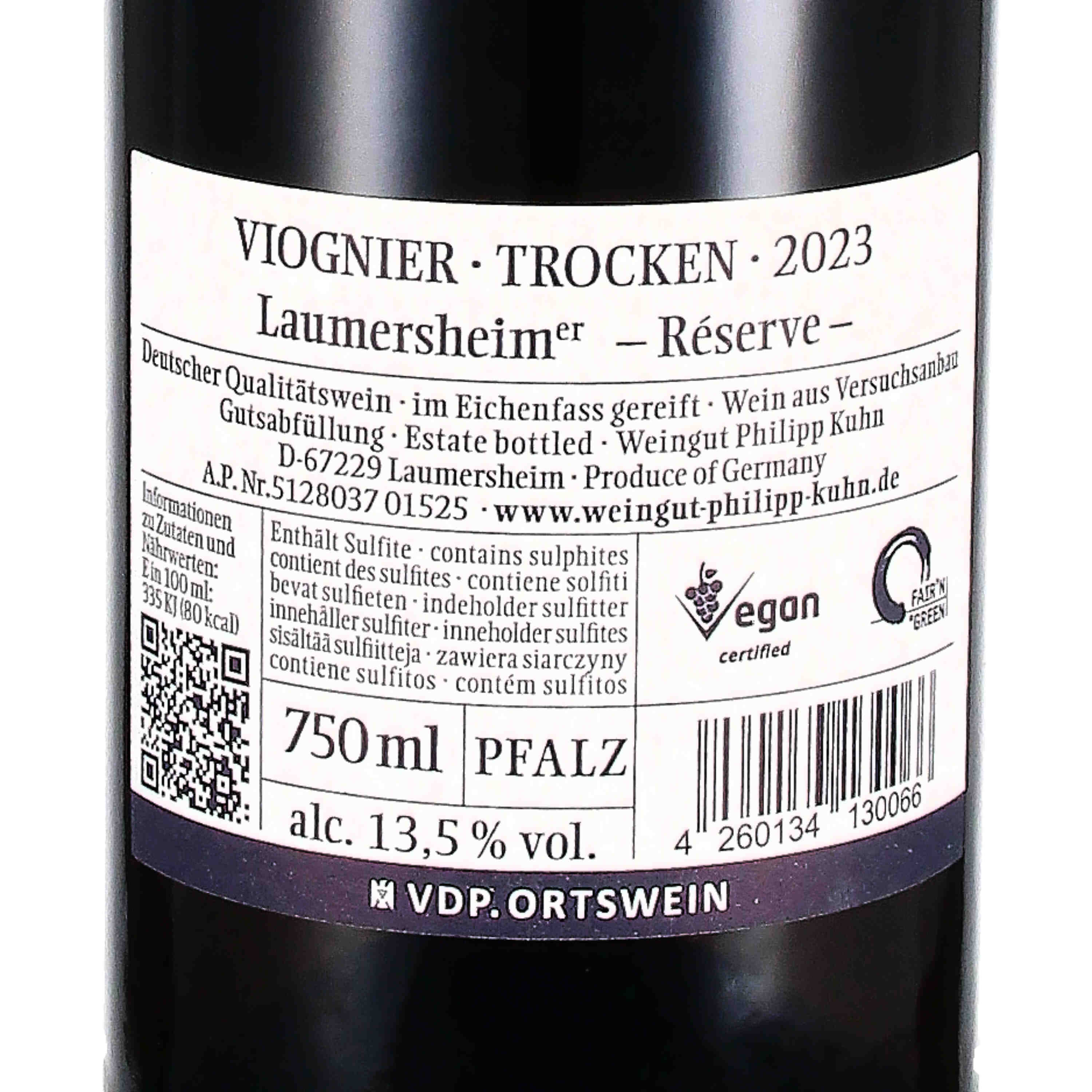 Viognier Réserve VDP.Ortswein 2023, Qw