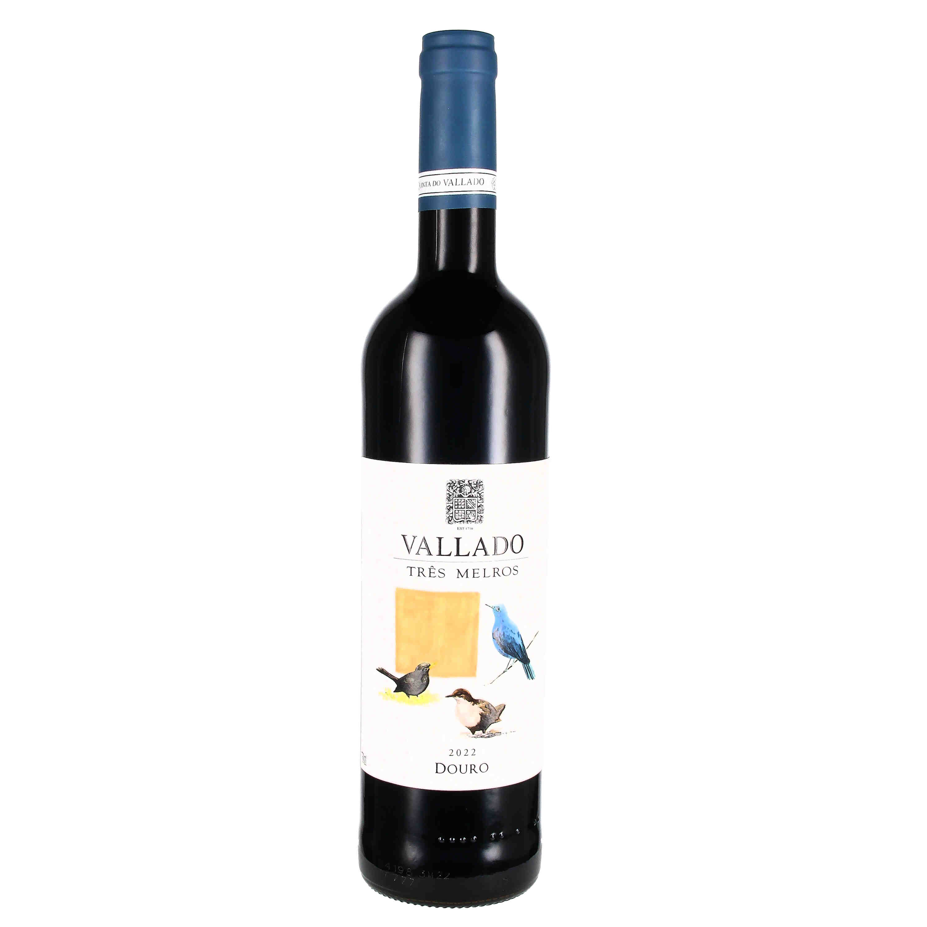 Vallado "Três Melros" Douro Tinto DOC 2022