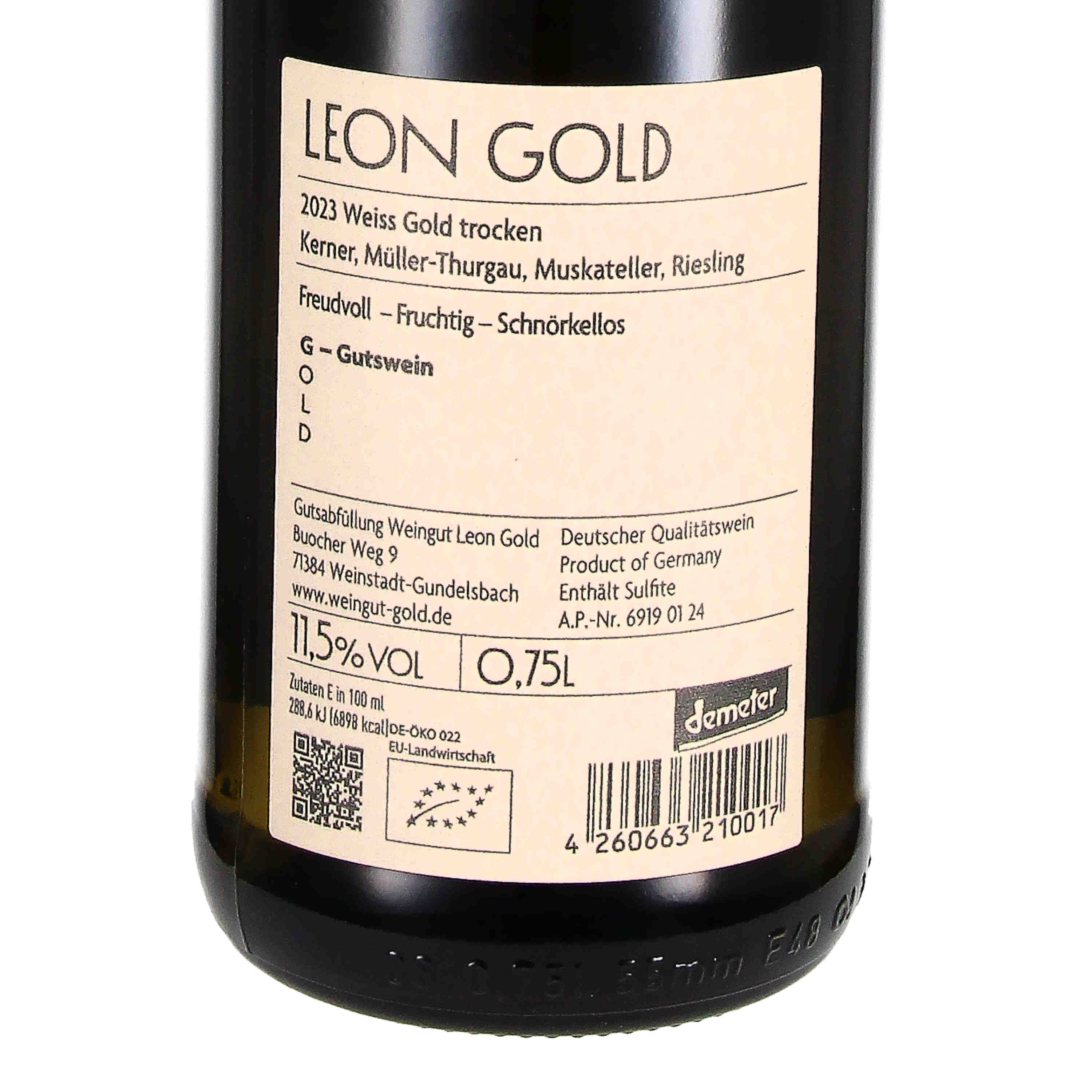 Weiss Gold 2023, Qw (bio)