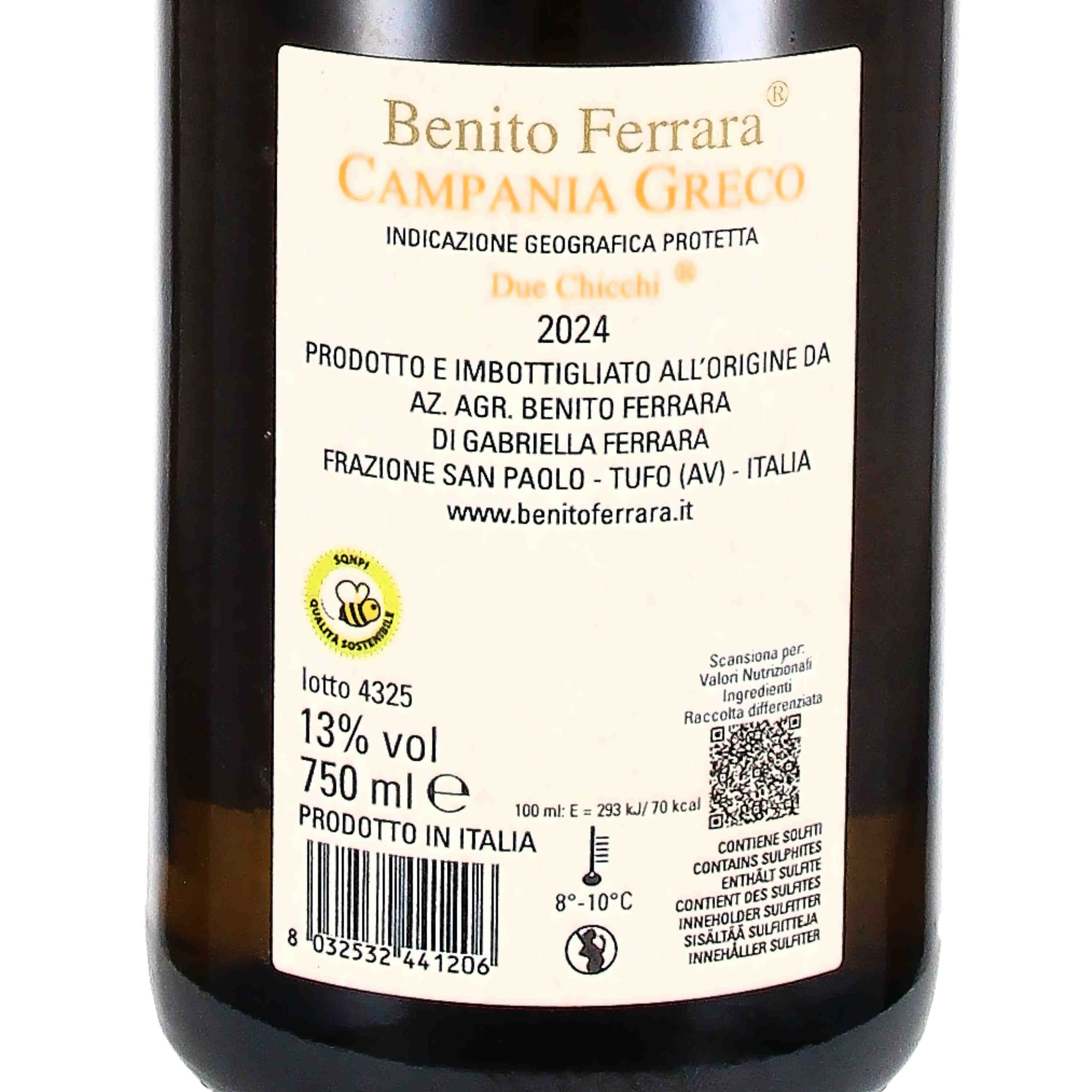 Campania Greco IGP "Due Chicchi" 2024