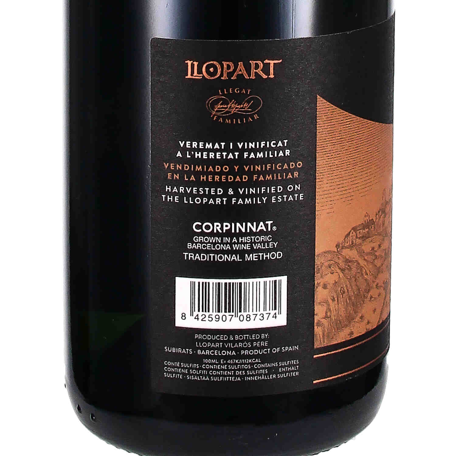 Corpinnat Imperial brut Panoramic 2018 (bio)
