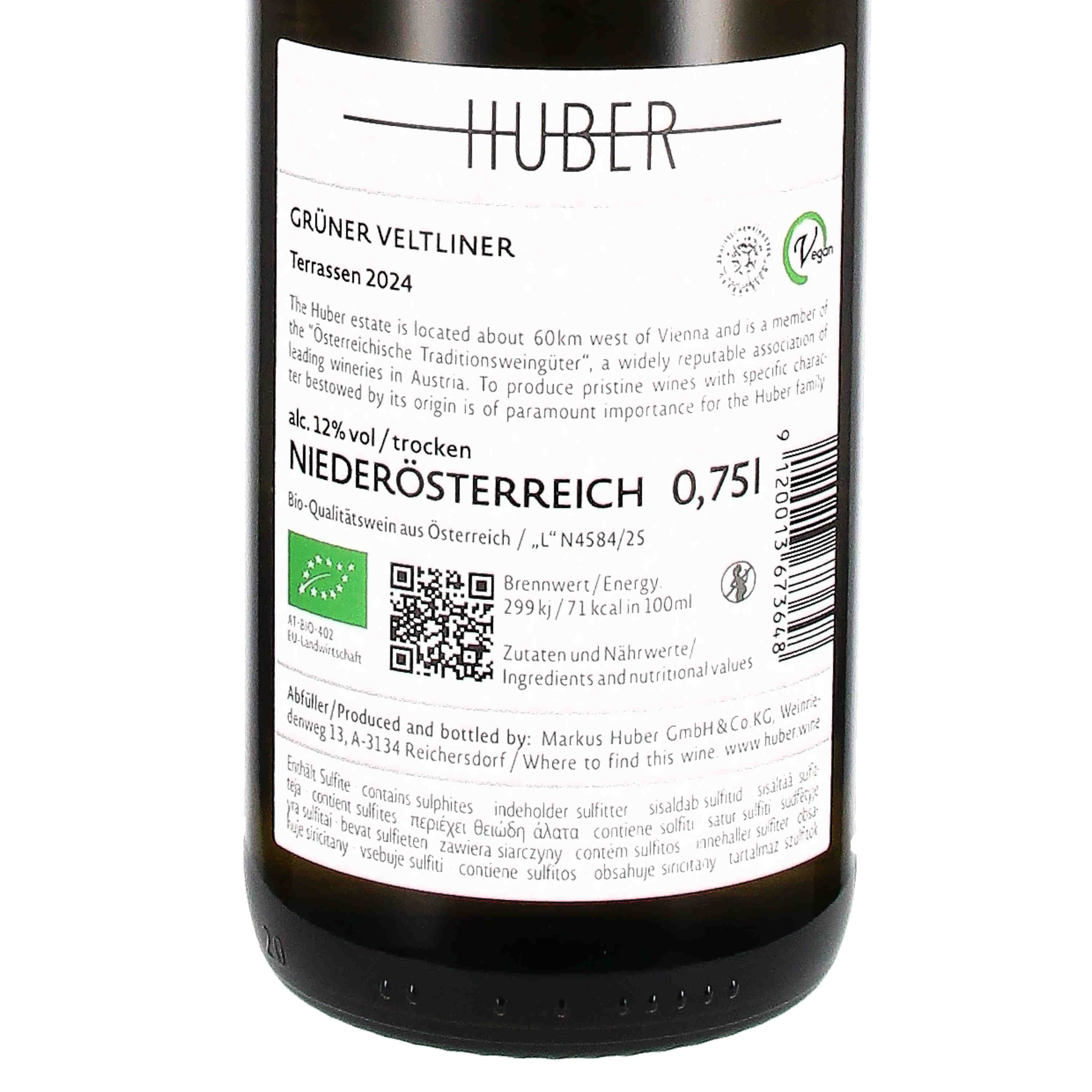 Grüner Veltliner "Terrassen" Traisental DAC 2024  (bio)