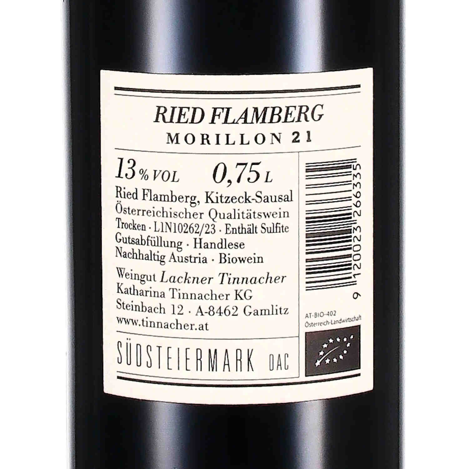 Morillon Flamberg Große STK Lage 2021, Qw (bio)