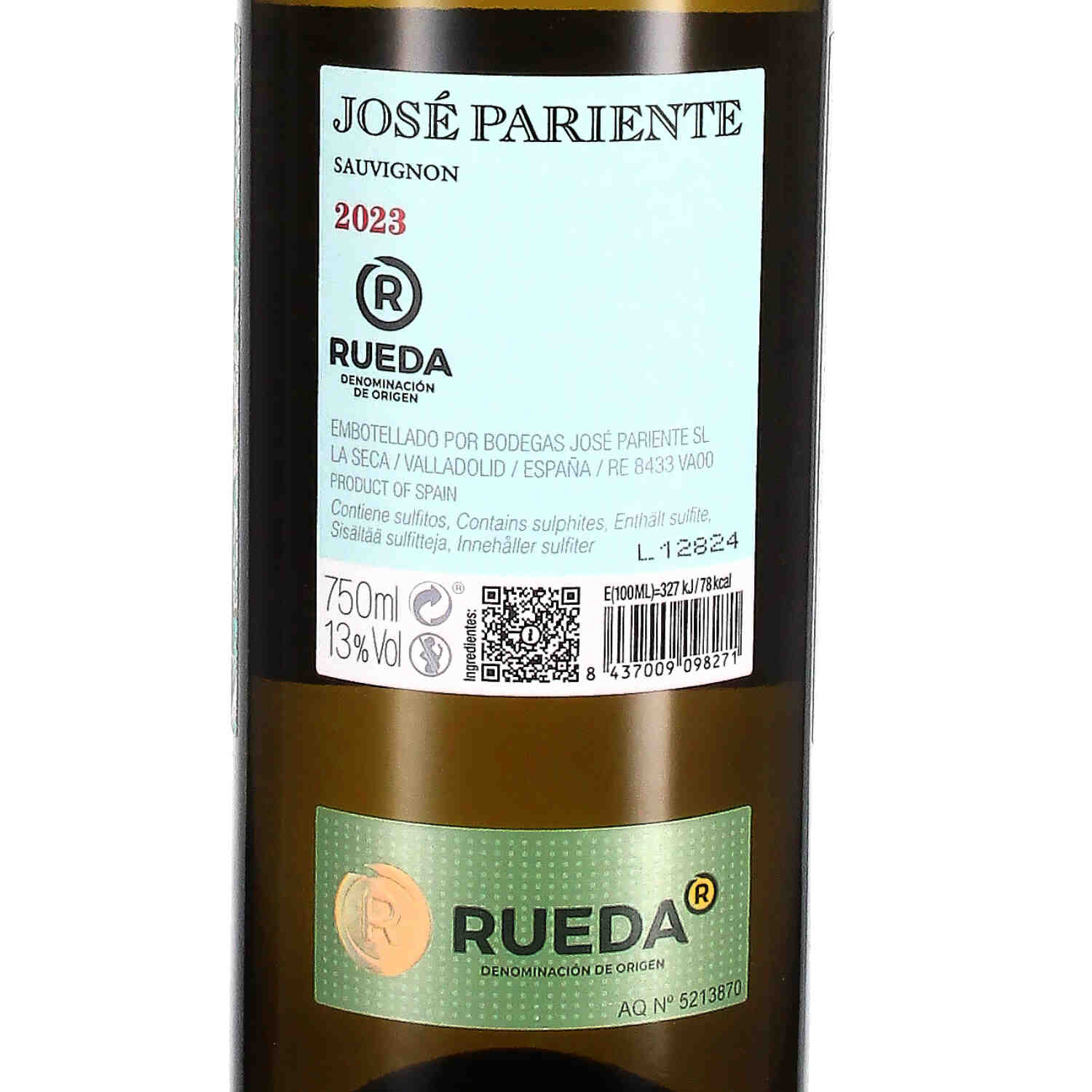 Sauvignon Blanc José Pariente 2023 Rueda D. O.