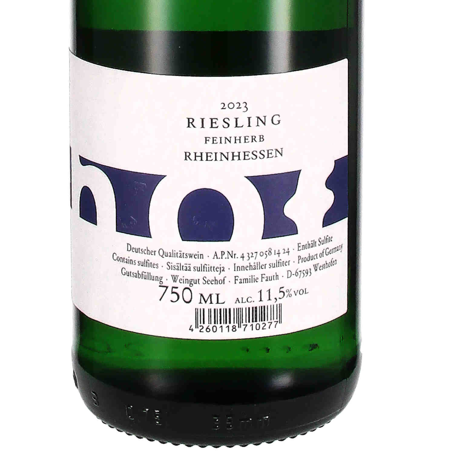 Riesling feinherb 2023